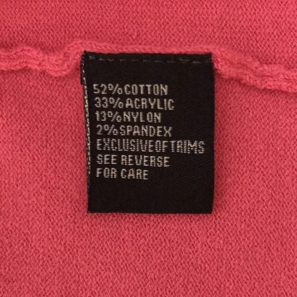 Golftini Pink Women's V-Neck Golf Sweater Martini Logo Size XL - Picture 10 of 14